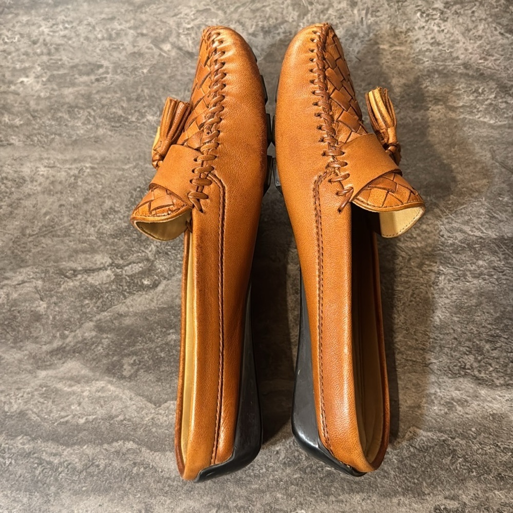 ROBERT ZUR SHELL LEATHER HALF LOAFER. S 5.5 - Picture 7 of 10